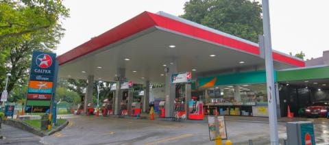 A Caltex Petroleum site in Singapore