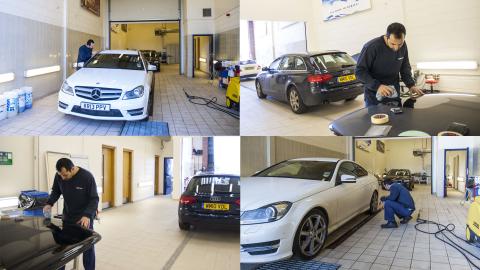 Concept wet and dry bay training school workshop